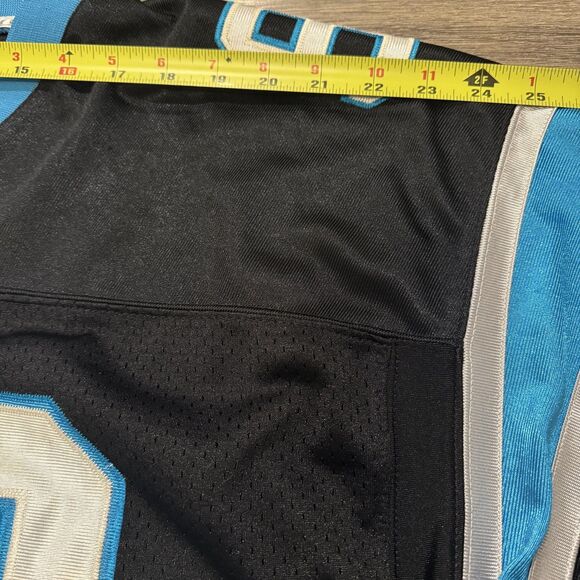 Carolina Panthers Football Jersey Mens 52 Black NFL Julius Peppers 90 Reebok - Picture 6 of 9